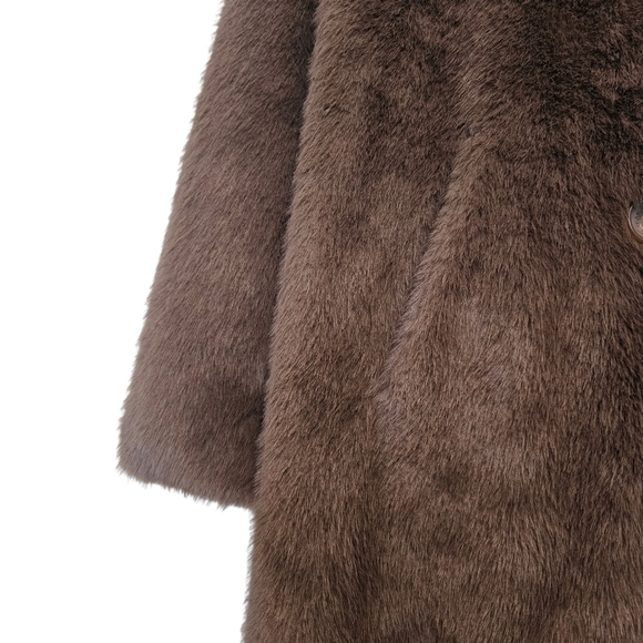 NWT Rebecca Minkoff Long Faux Fur Coat – Size M - Picture 4 of 14